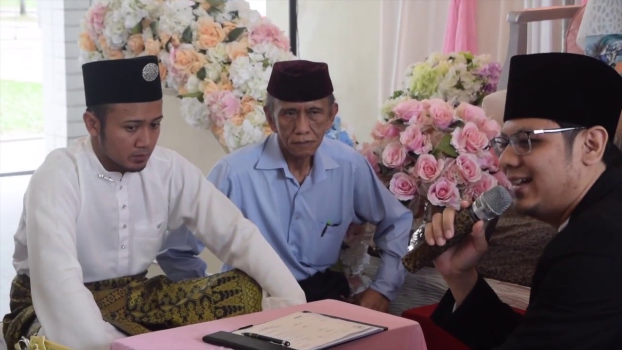 A Muslim Wedding Ceremony Faiz & Nina at Pasir Ris Singapore