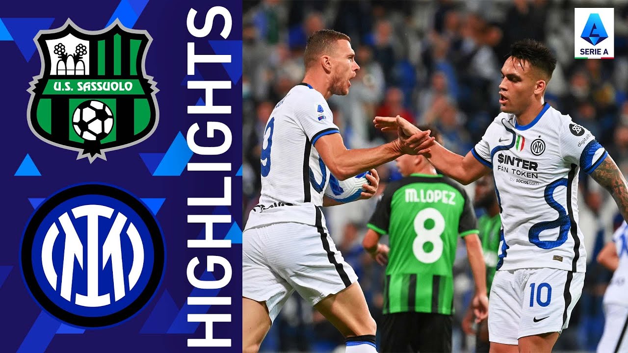 Sassuolo 1-2 Inter | Dzeko leads Inter&rsquo;s comeback | Serie A 2021/22
