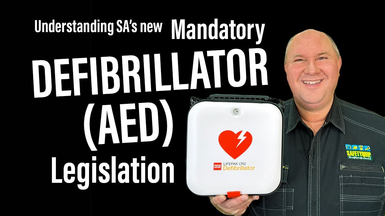 Automated External Defibrillators (Public Access) Act 2022, South Australia, (AED), SafetyQuip