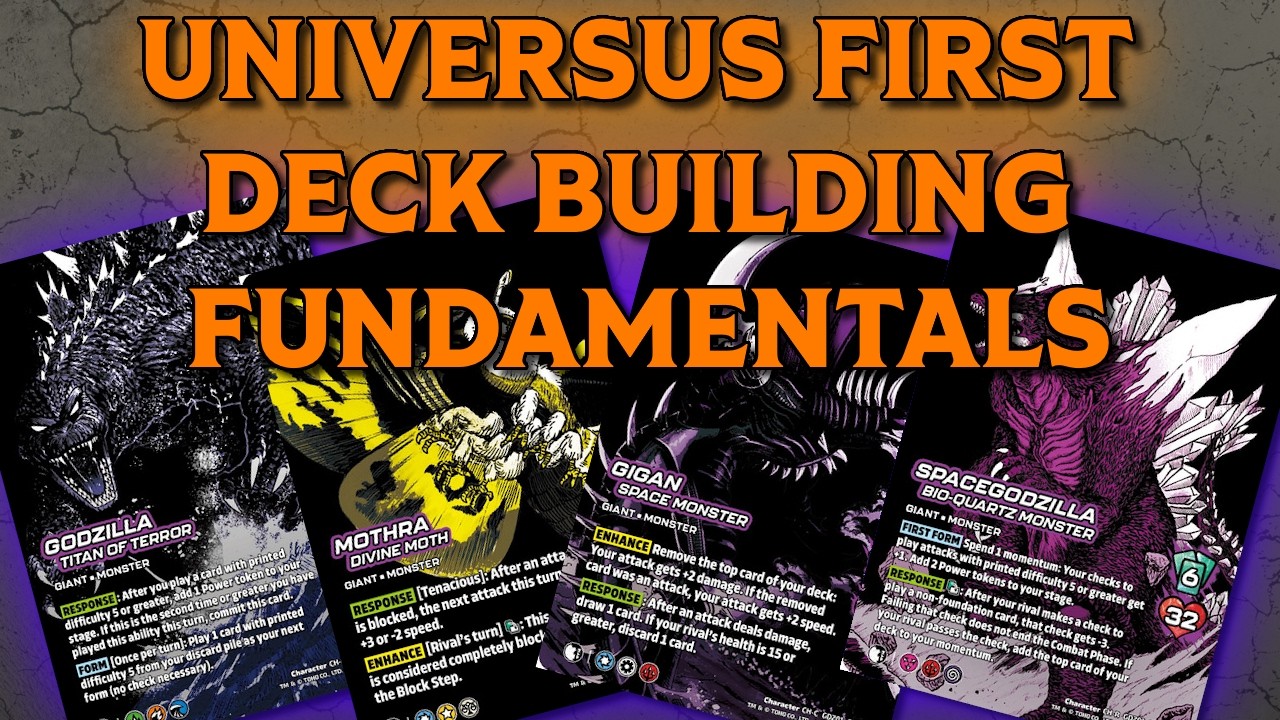Building Your First Deck in UniVersus Basic Tips and Tricks