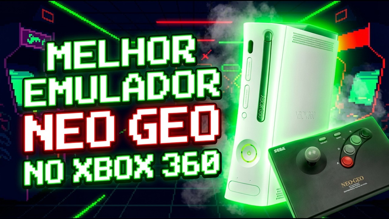 ISSO TRANSFORMA O XBOX 360 EM UM ARCADE NEO GEO! 🤯