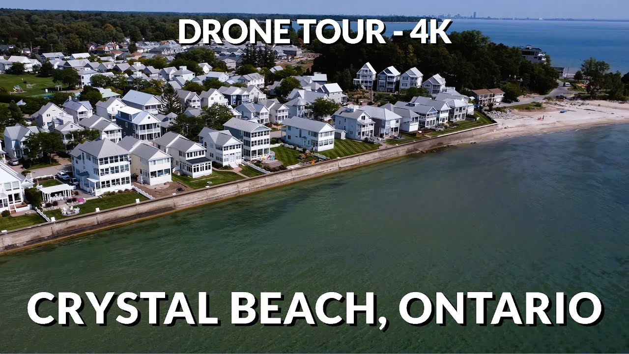 🌊 Crystal Clear Views of Crystal Beach, Ontario in 4K 🎥 | Ontario&rsquo;s Waterfront Gem 🇨🇦