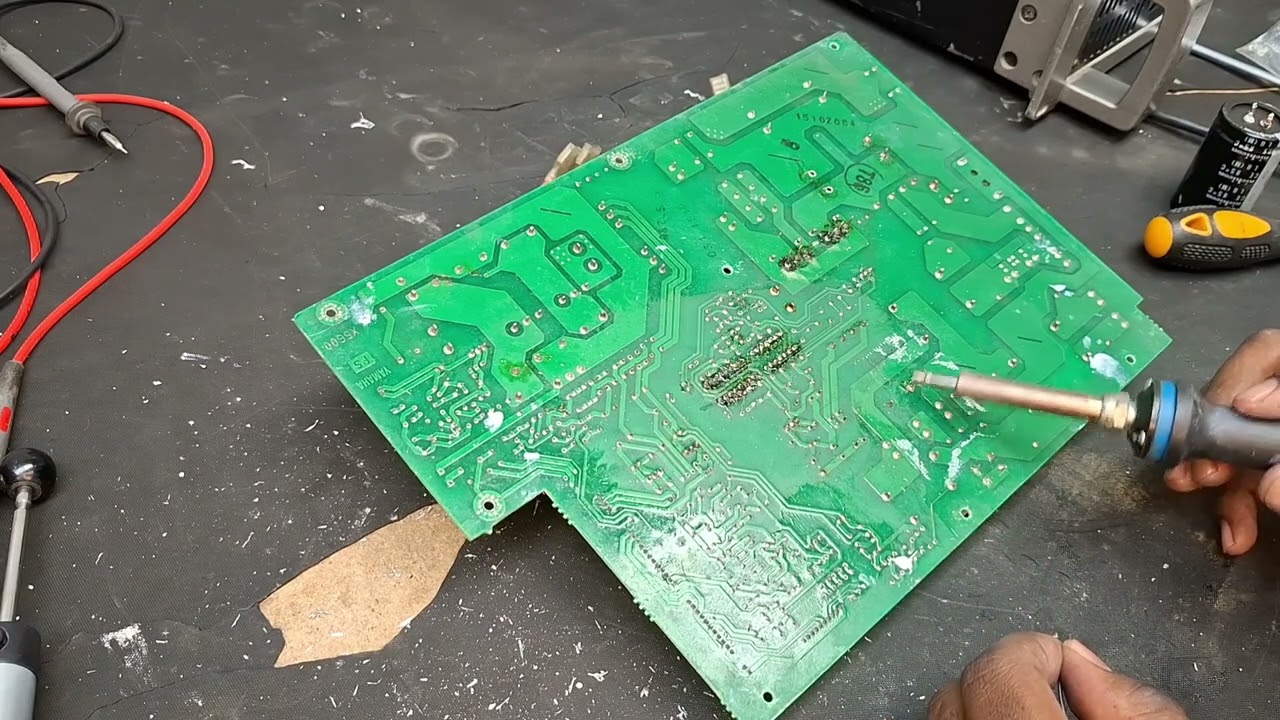 Repairing Yamaha P7000 Amplifier power supply