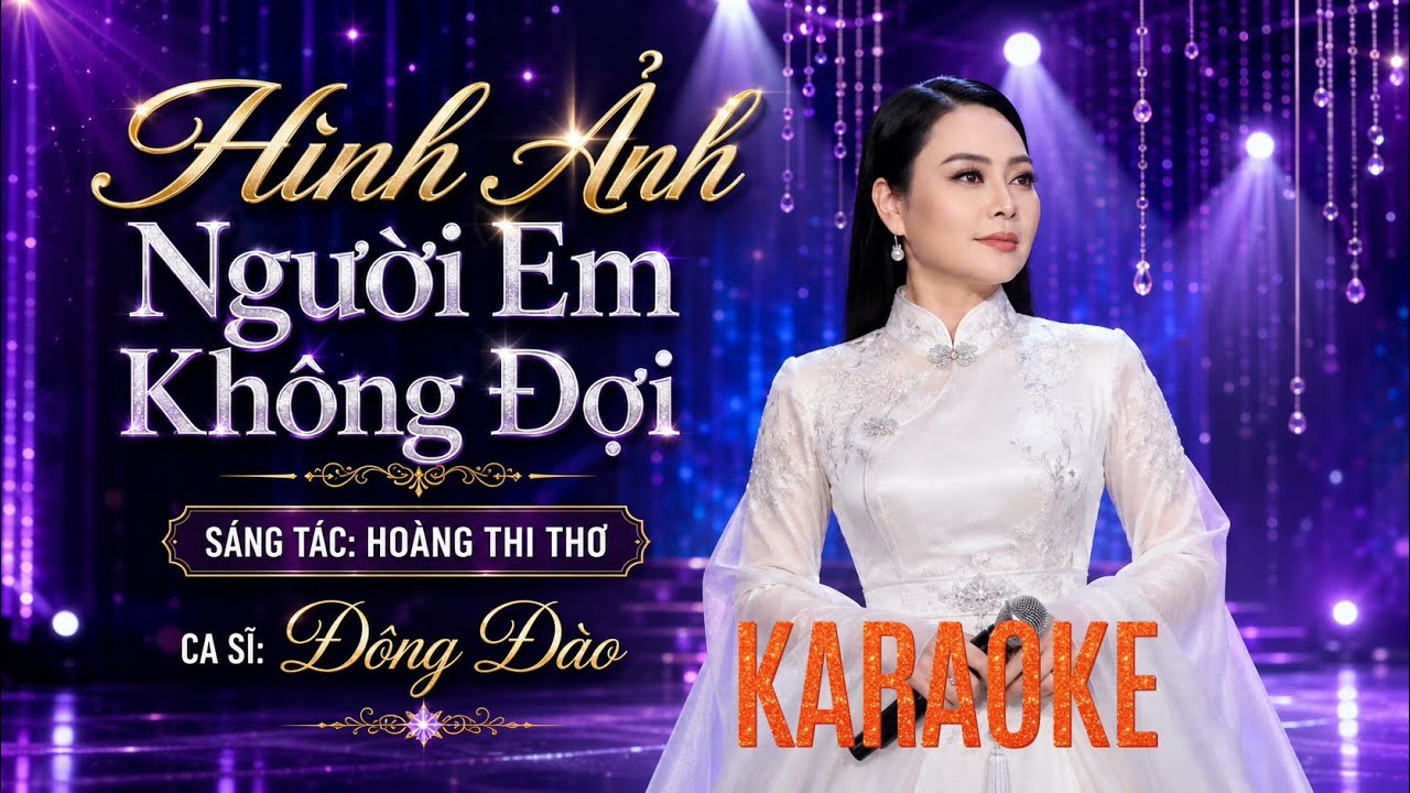 Karaoke Hình Ảnh Người Em Không Đợi - Tone Nữ Đông Đào ( Beat chuẩn)