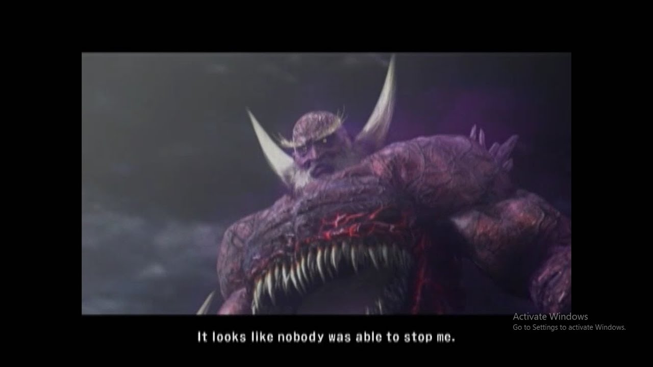 Tekken 5 (PS2) - Demon Jinpachi Mishima Ending Story Mode