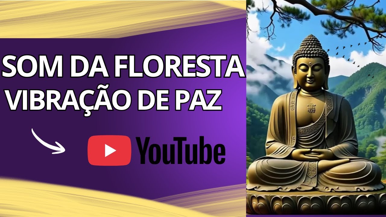 Flautas + Sons de Floresta para Paz Interior Total