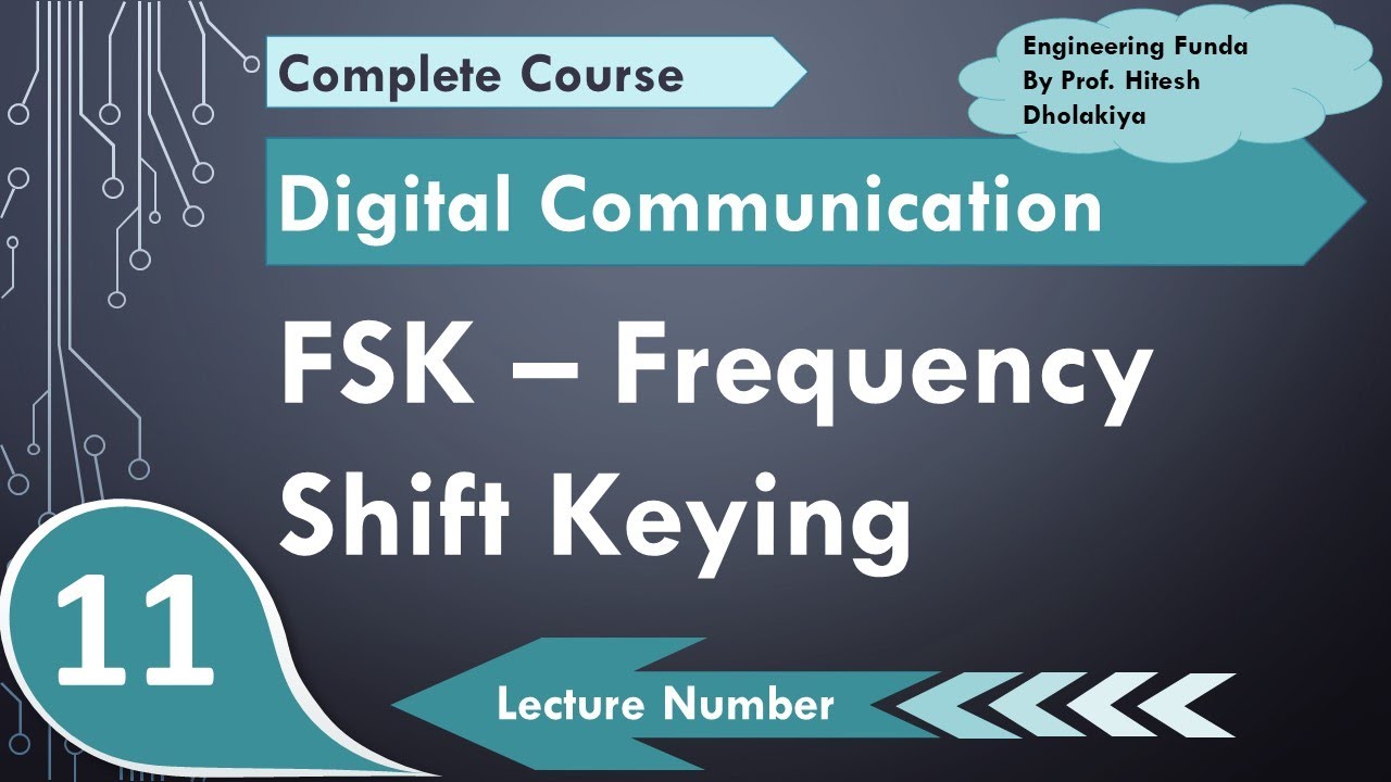 Frequency Shift Keying FSK (definition, waveform, multi level FSK, Bandwidth & Modulation) Explained