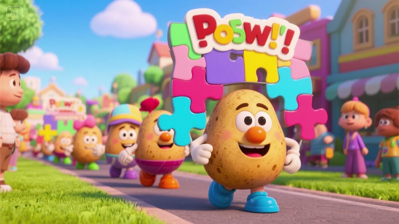 Potato&rsquo;s Puzzle Fun for Kids | Learning & Problem Solving Adventure