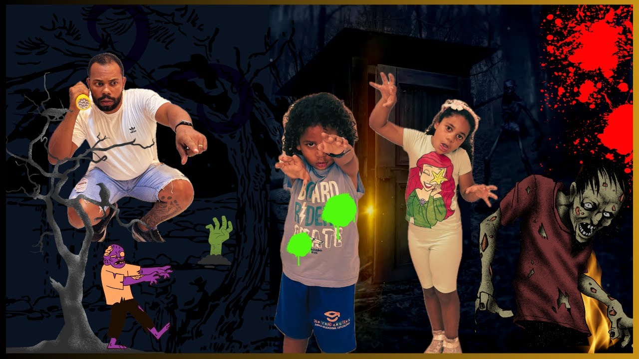 MARINA E LUCAS VIRARAM ZUMBIS 🧟 🧟&zwj;♀️