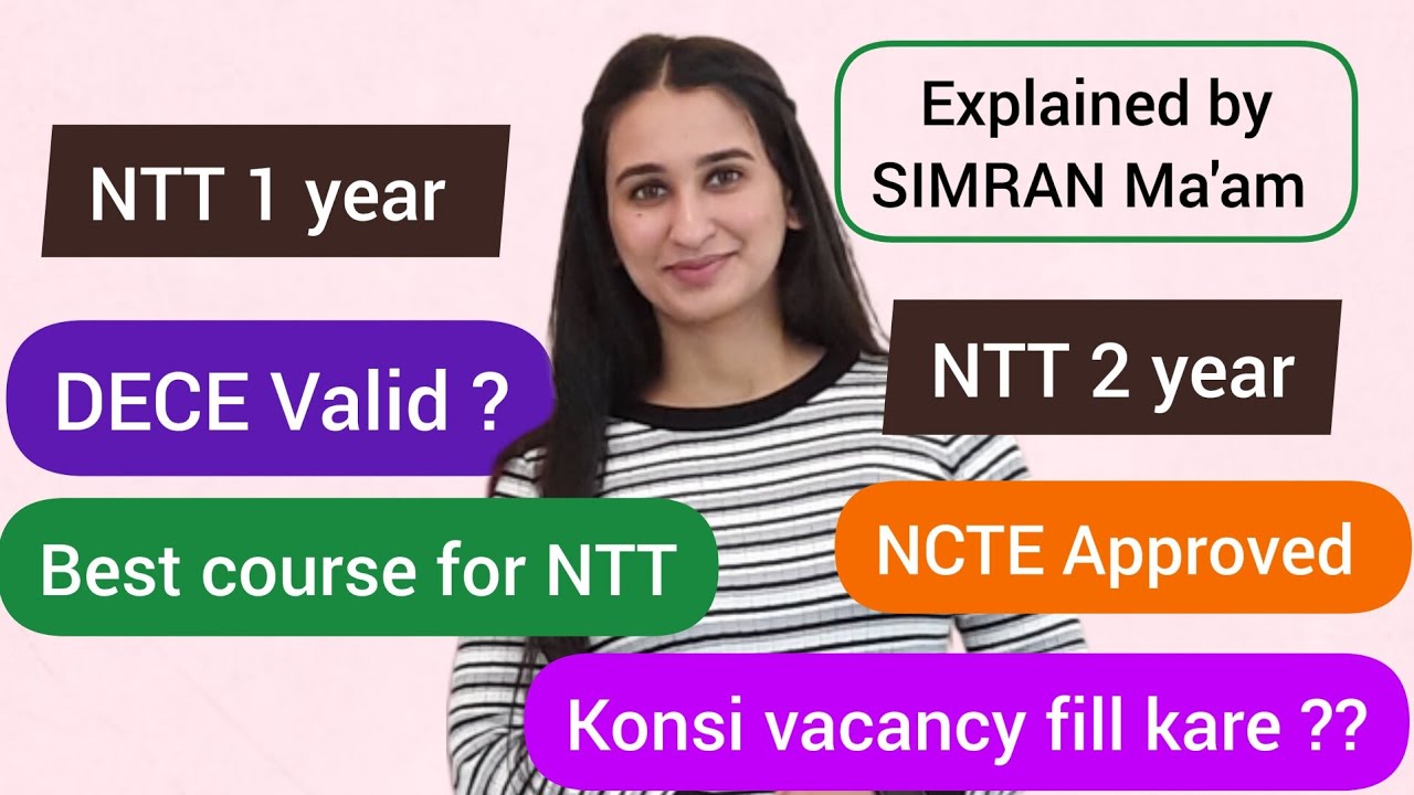 NTT 1 year or 2 years ? Explained by Simran Gumber Level Up Learning