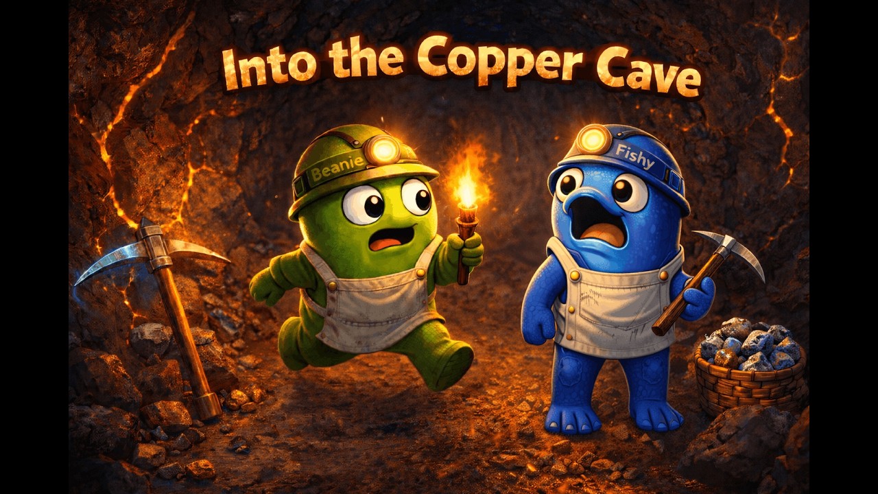 My Wife is a Miner?! Fishy Takes on the Cave in Luma Island!