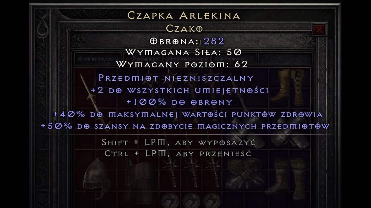 D2R - przedmioty z patcha 1.08 (z 2001 roku)