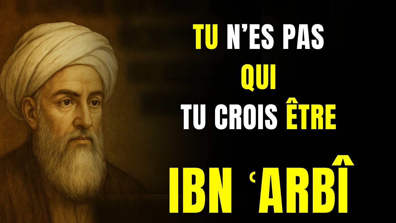 TU N’ES PAS CELUI QUE TU PENSES ÊTRE – L’IDÉE LA PLUS CONTROVERSÉE D’IBN ARABI