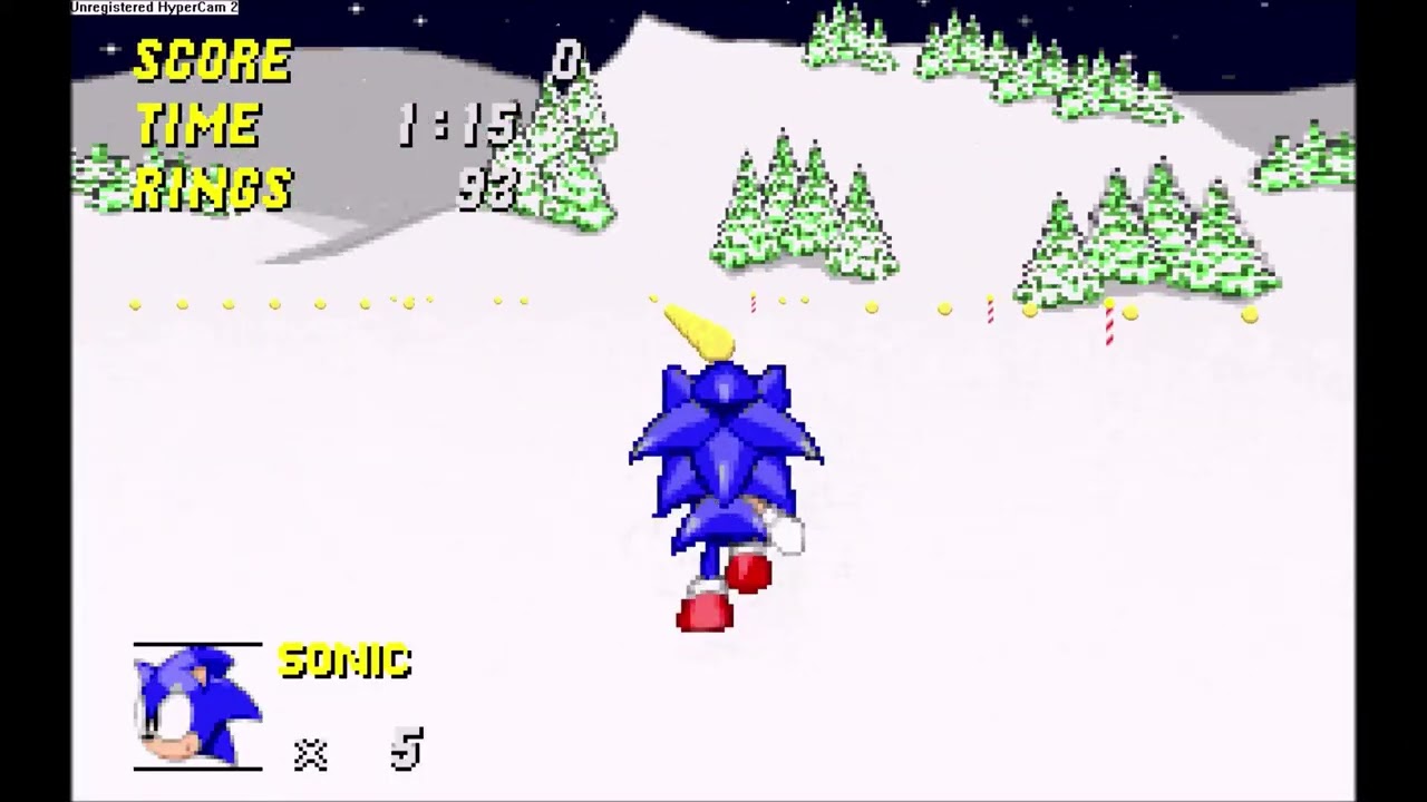 Sonic Robo Blast 2 (Demo 4.35) - Secret Christmas Mode Part 2!!