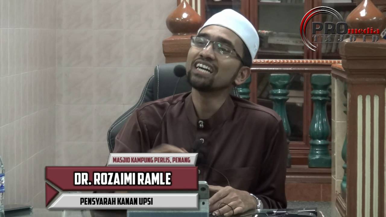 20-08-2016 Dr. Rozaimi Ramle: Syafaat Nabi saw Di Waktu Permulaan Hisab