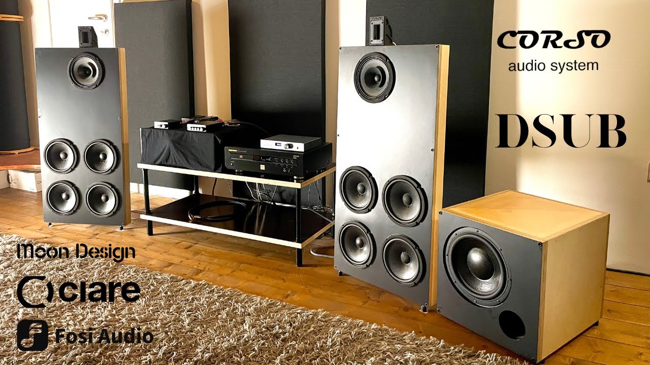 DSUB - SUBWOOFER - HI FI - DYD - CORSO AUDIO SYSTEM