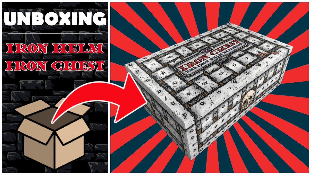 Unboxing Iron Chest - the JAM PACKED expansion for Iron Helm!