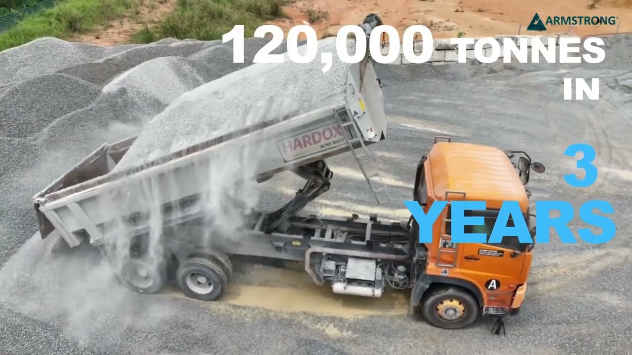 ARMSTRONG TIPPER | 6 x 4 MINING TIPPER | 120,000 TONNES AND COUNTING!
