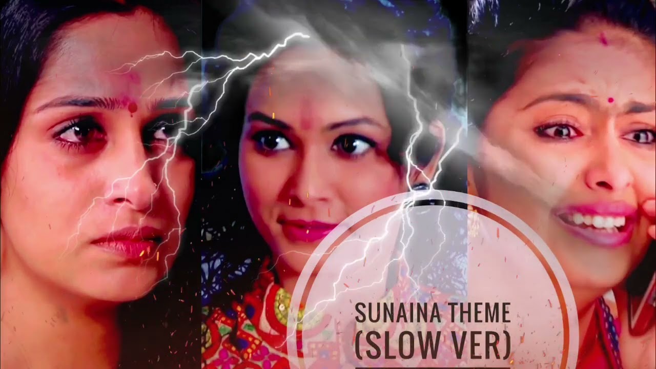 Sasural Simar Ka /Moondru Mudichu /Ритъмът на мечтите - Sunaina(Suganya) Theme (Slow ver)