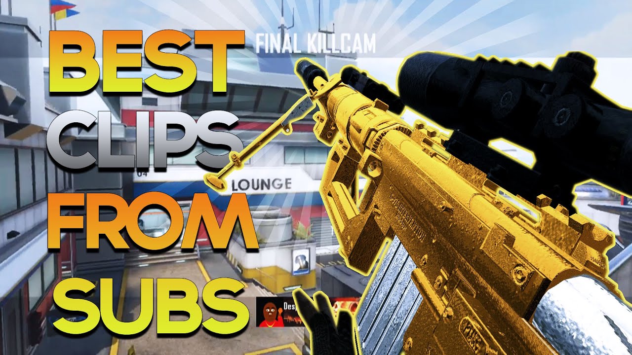BEST BLACK OPS 2 Trickshot & Sniper Montage from Subs! BO2 & Advanced Warfare (Call of Duty Montage)