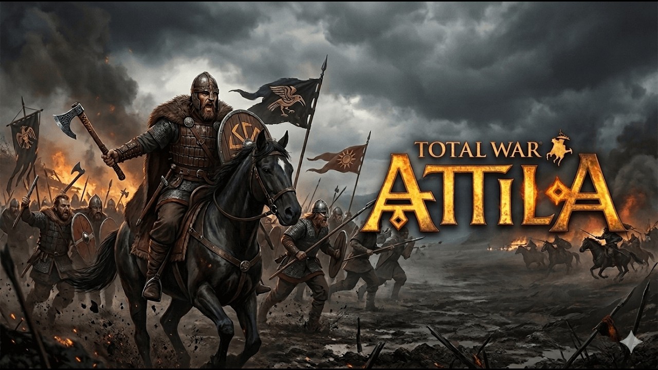 DÜNYA YANARKEN SLAVLAR YÜKSELİYOR! 🔥 | Total War: Attila (Canlı Yayın)