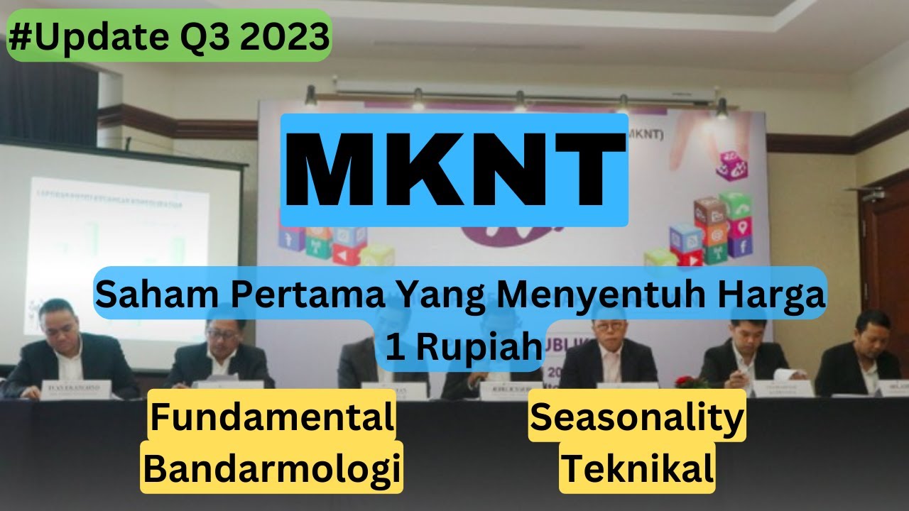 Analisa Saham MKNT Q3 2023