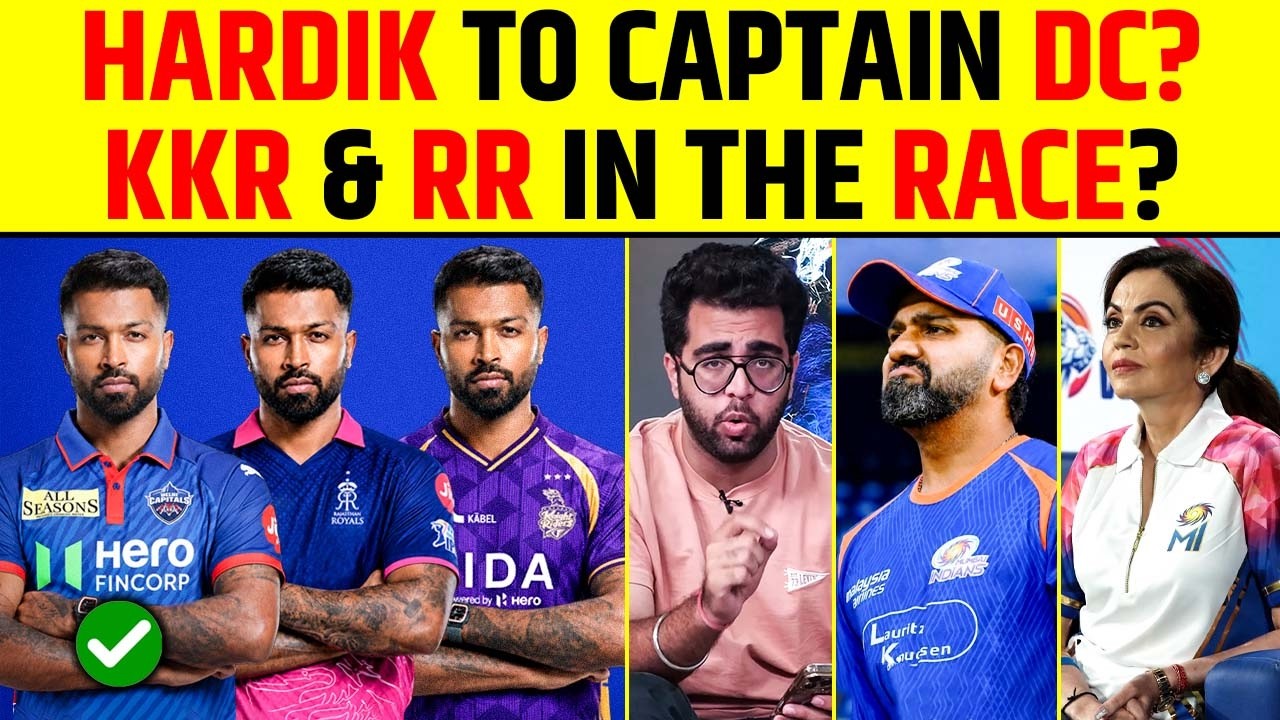 HARDIK TO CAPTAIN DELHI CAPITALS? KKR & RR IN THE RACE? MUMBAI INDIANS KA BURA HAAL! #hardikpandya