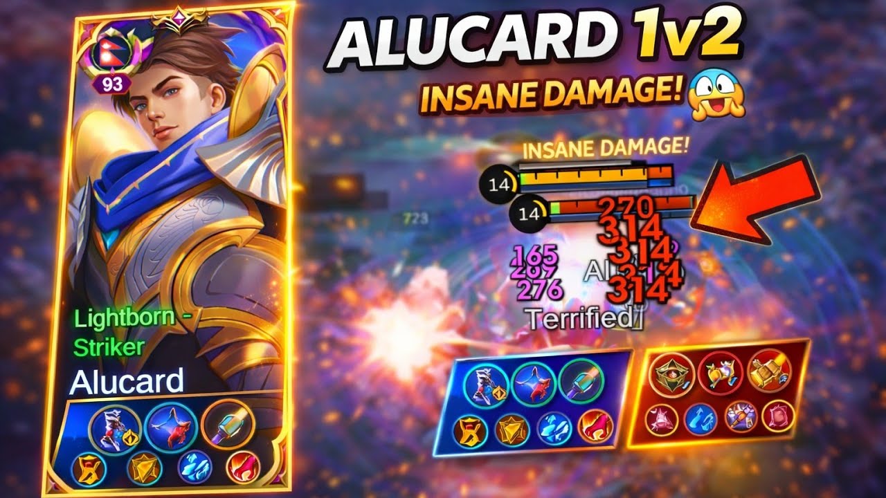 NO COUNTER ALUCARD!! 😈 INSANE GAMEPLAY (Hard match).