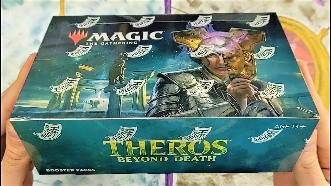 Pattern in Theros Beyond Death Booster Boxes