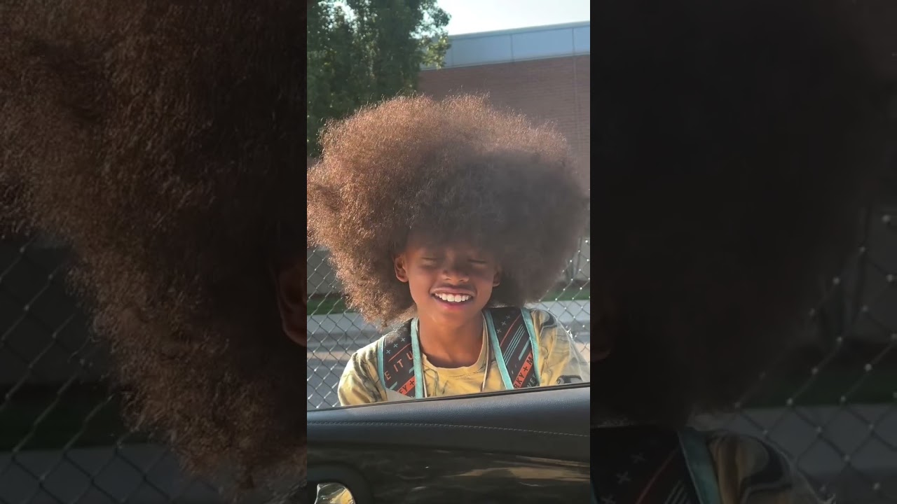 POV: When My Son Says He'll Pick His Own Outfit and Do His Own Hair for Picture Day!