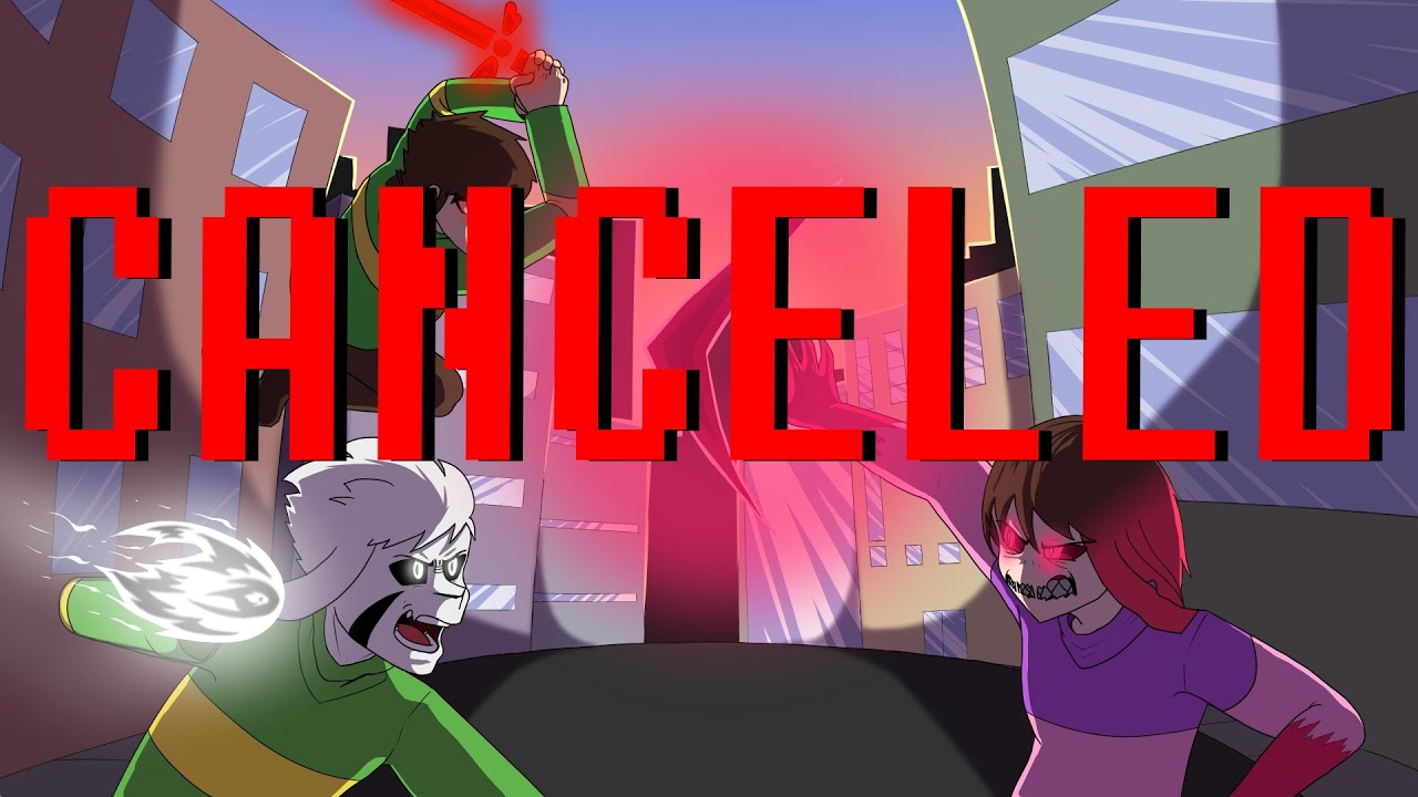 Glitchteam: Chara and Asriel (Unfinished animation)