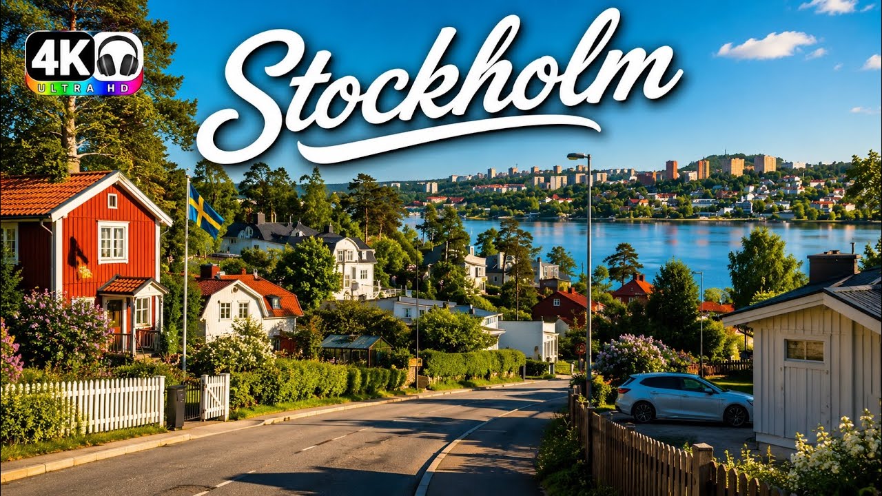 🇸🇪 Stockholm Walking Tour | Sollentuna Neighborhoods in 4K 60FPS UHD