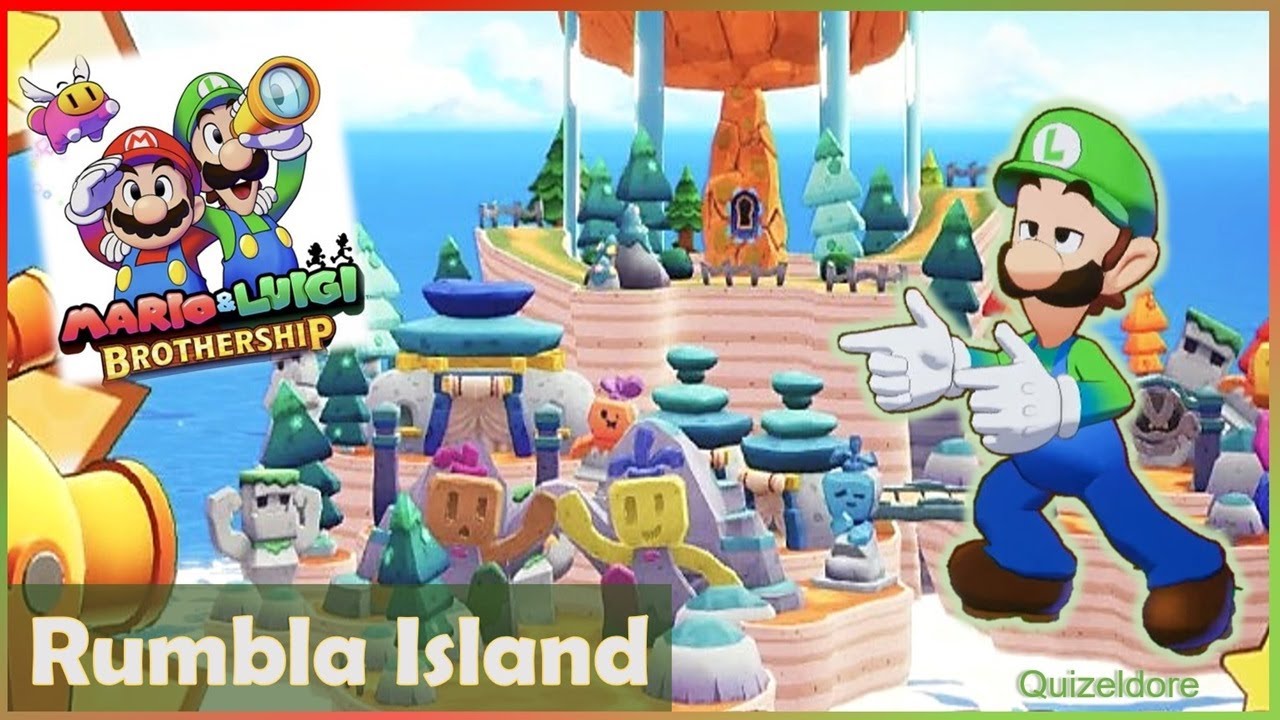 Mario & Luigi: Brothership Gameplay | Rumbla Island