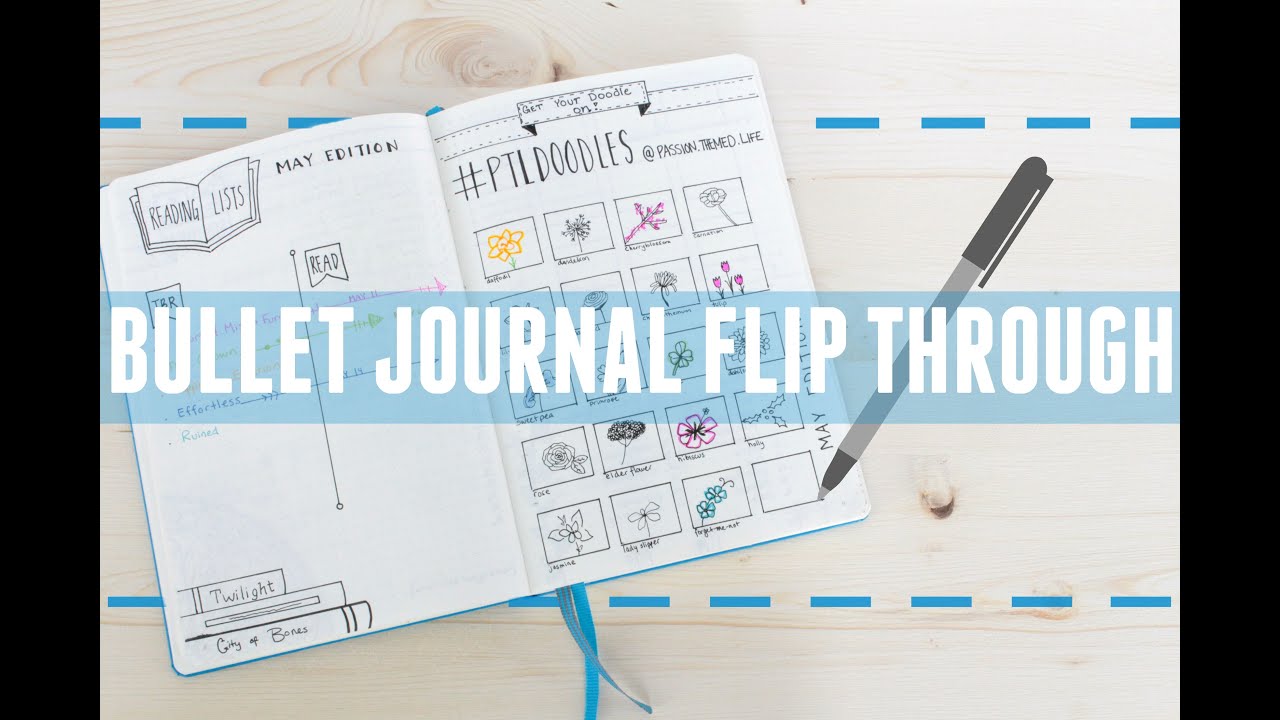 BULLET JOURNAL FLIP THROUGH