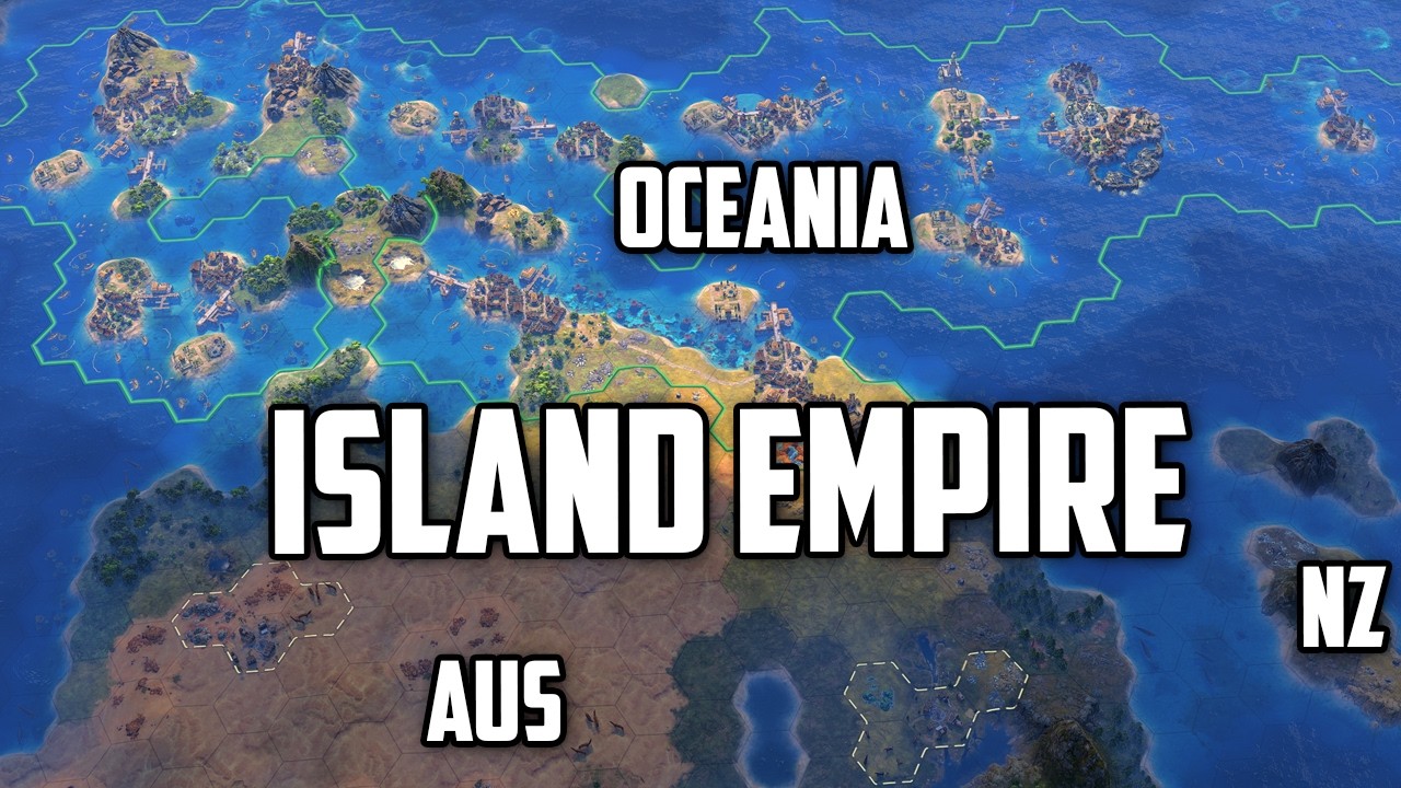 I built a Tonga ISLAND EMPIRE in Oceania - Civ 7 Ibn Battuta