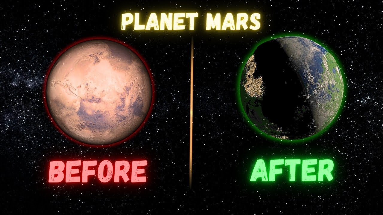 terraforming Mars Realistically | #universesandbox #space #planets #terraforming