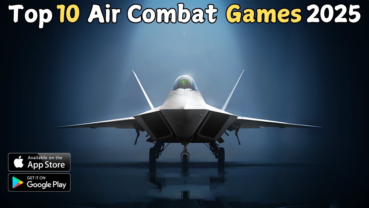 Top 10 Best Air Combat Mobile Games 2025 Android & iOS | High Graphis | Offline/Online