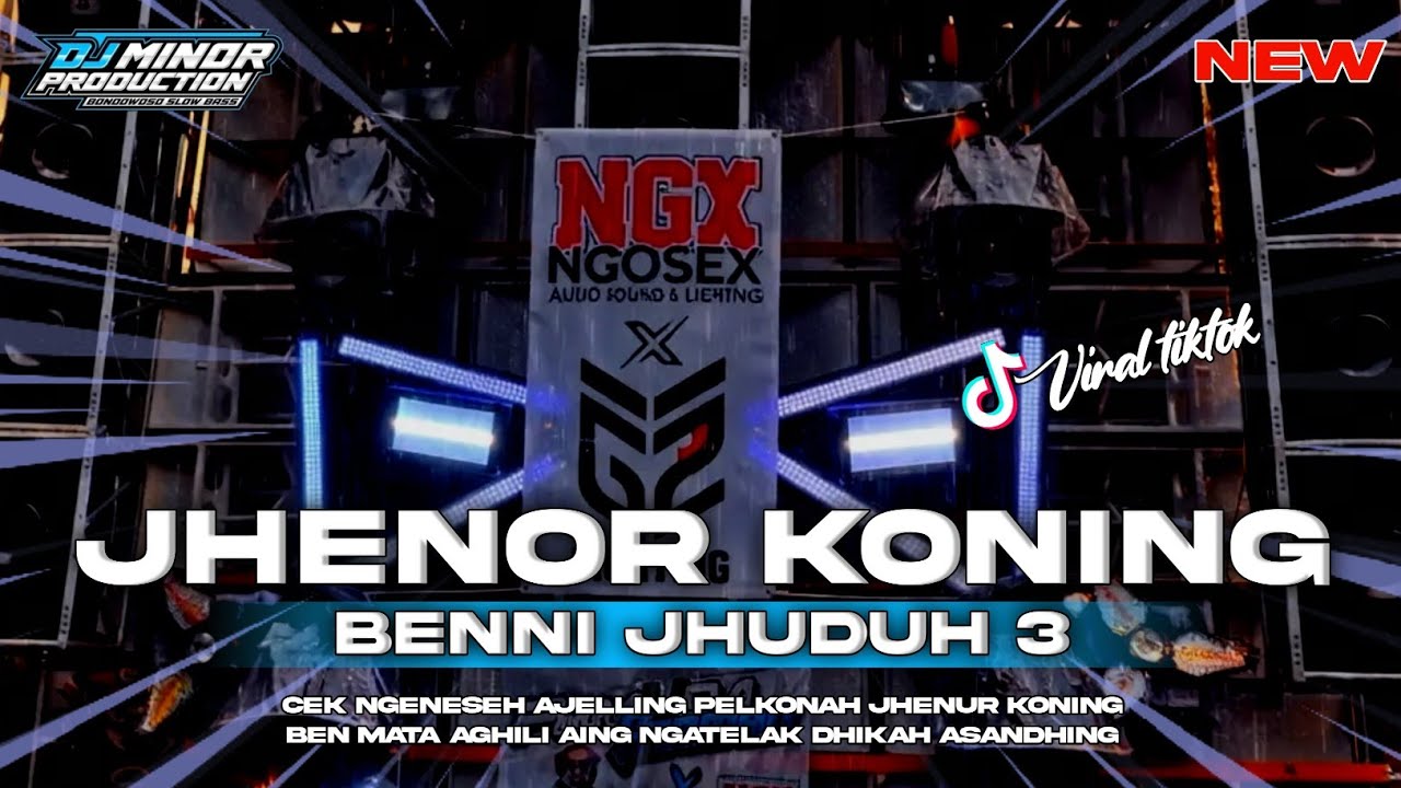 DJ MADURA BENNI JHUDUH 3 (JHENOR KONING)‼️TERBARU 2026 ||VIRAL TIKTOK || DJ MINOR PRODUCTION