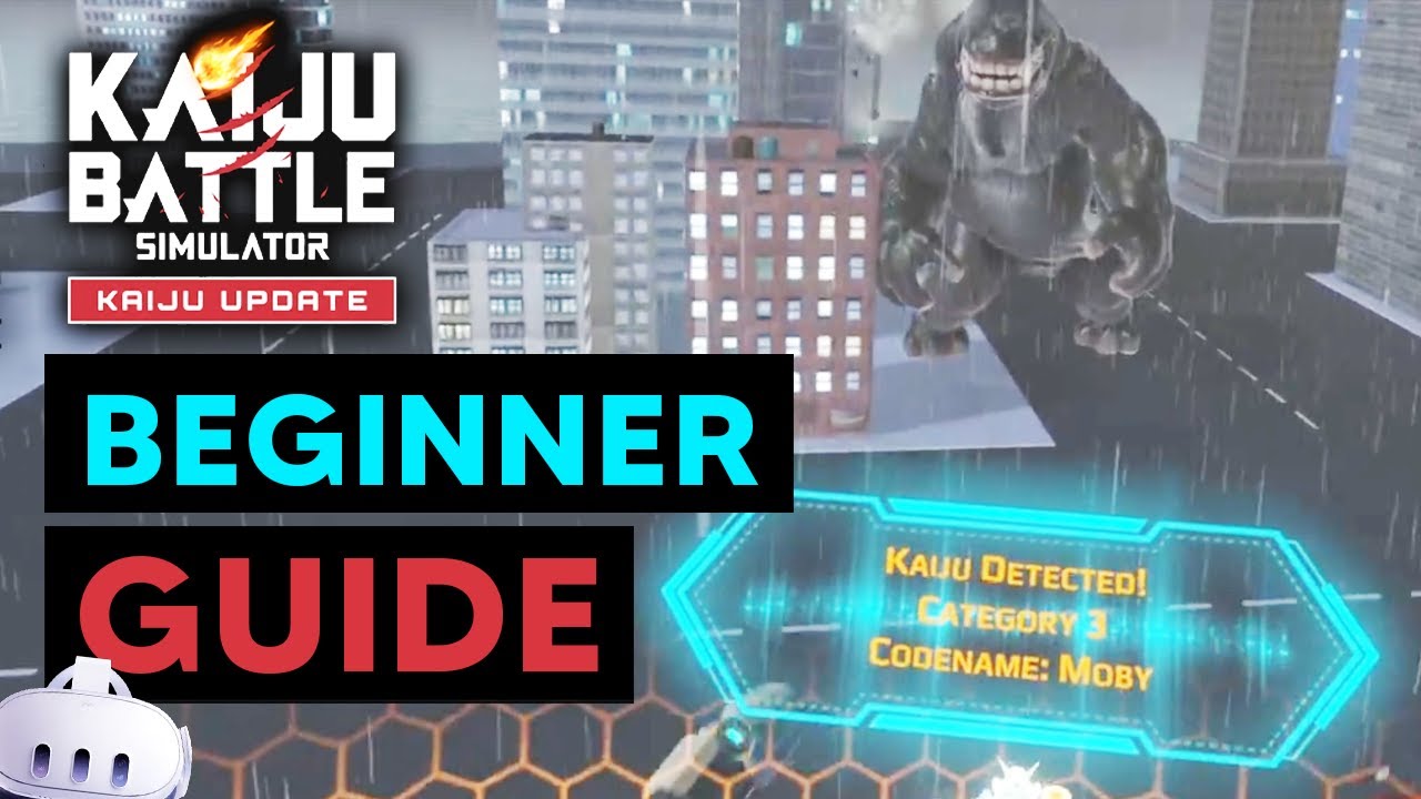 Kaiju Battle Simulator VR  Tutorial - How To Play Kaiju Battle Simulator   2026 -Meta Quest