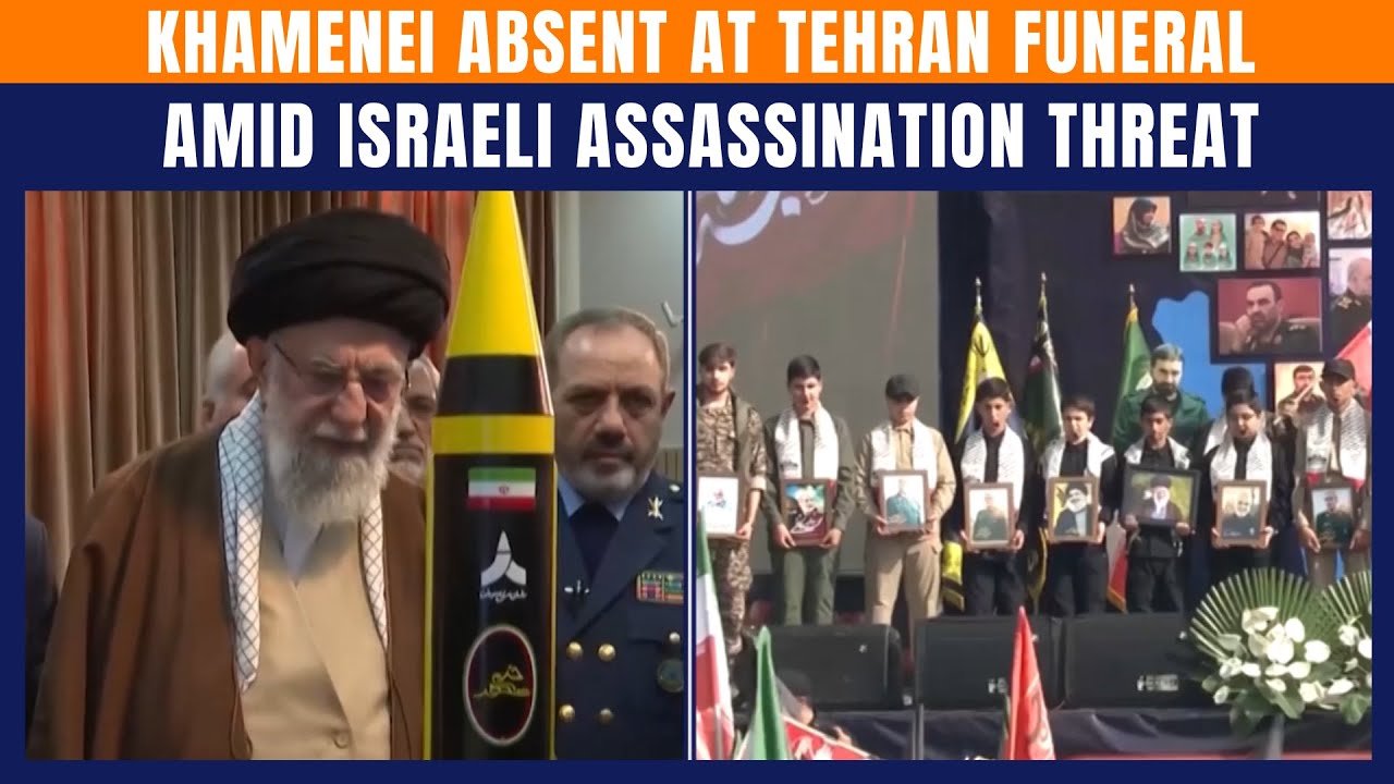 Khamenei Skips Funeral Of Top Commanders Killed In Israeli Strikes Amid Assassination Threats