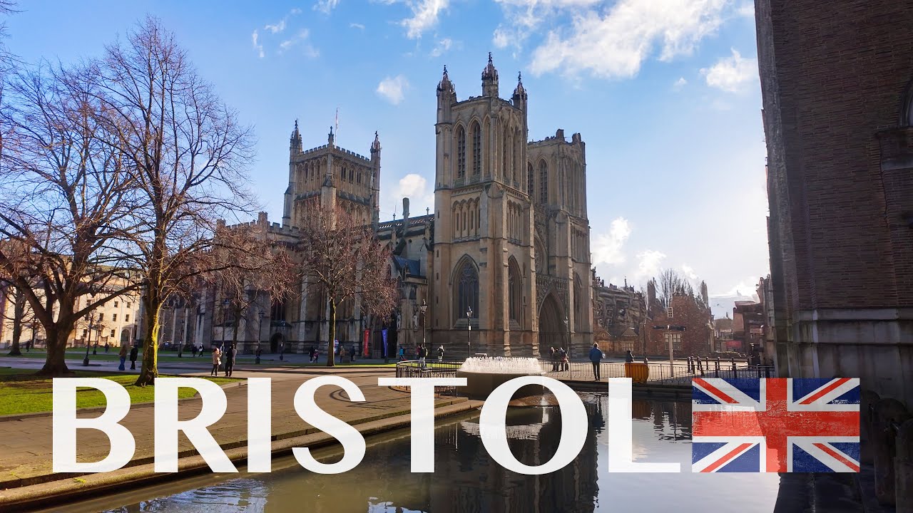 🇬🇧 Walking Through Bristol England Historic and Modern Views