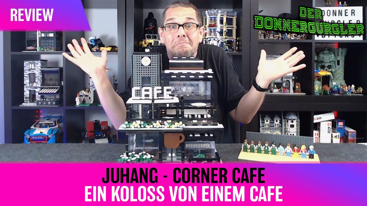 JuHang Corner Cafe - Ein Koloss von einem Klemmbaustein Cafe! JH86007