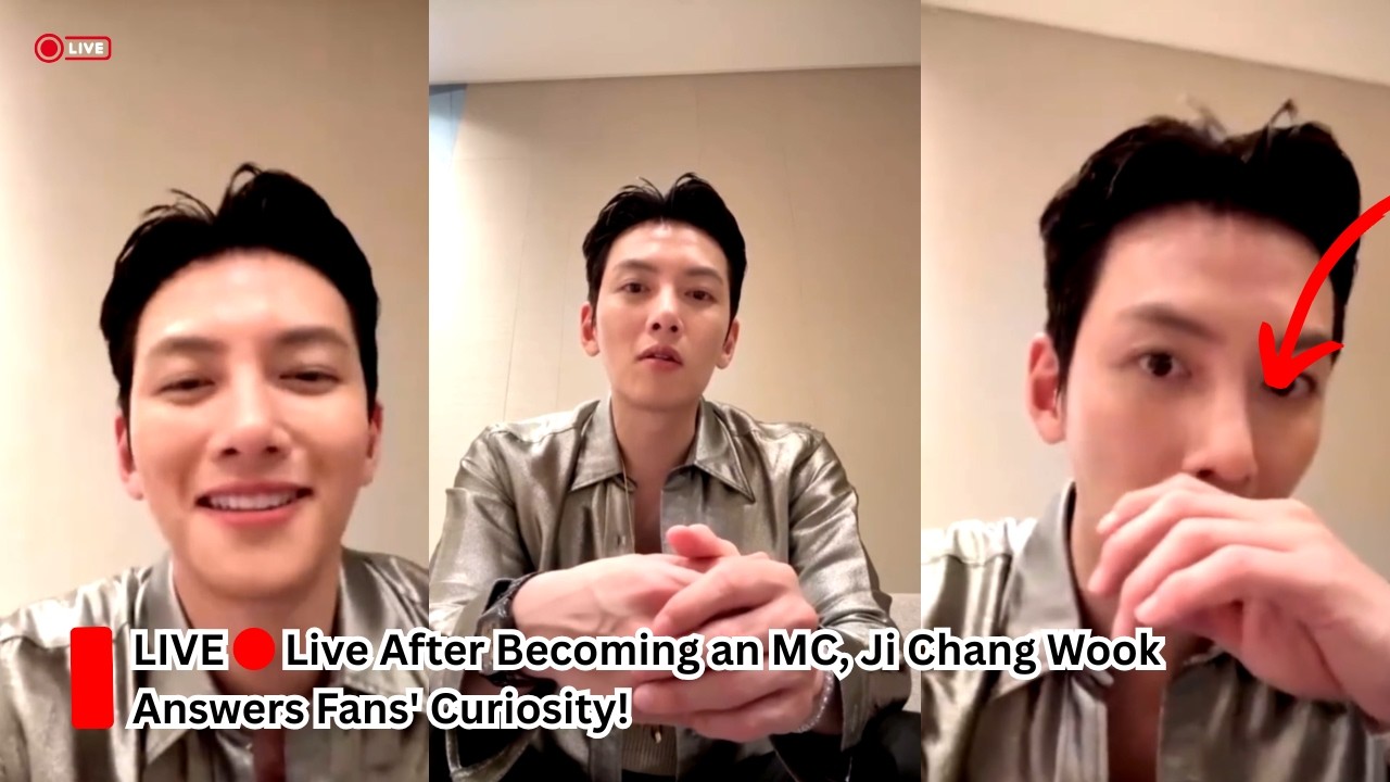 Live After Becoming an MC, Ji Chang Wook Answers Fans' Curiosity!