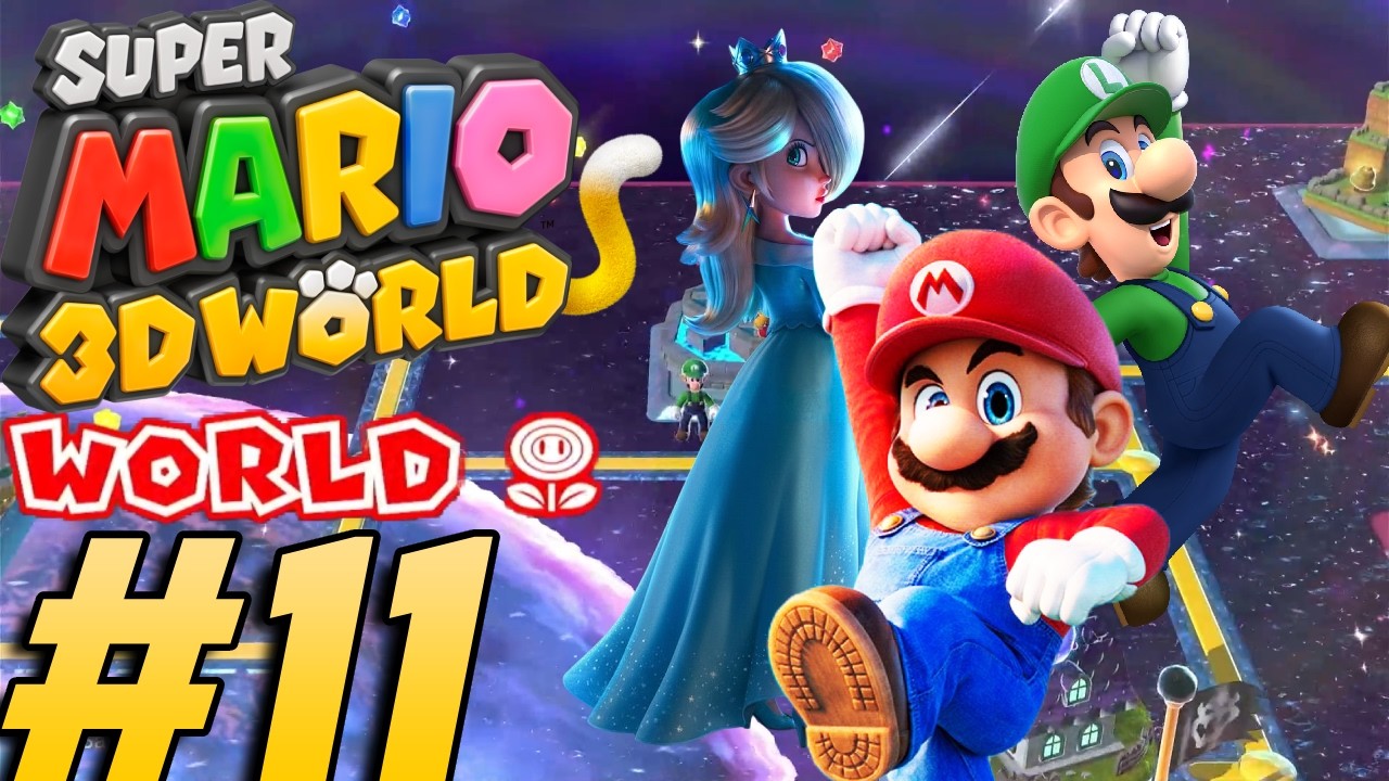 Итаги играет в Super Mario 3D World #11