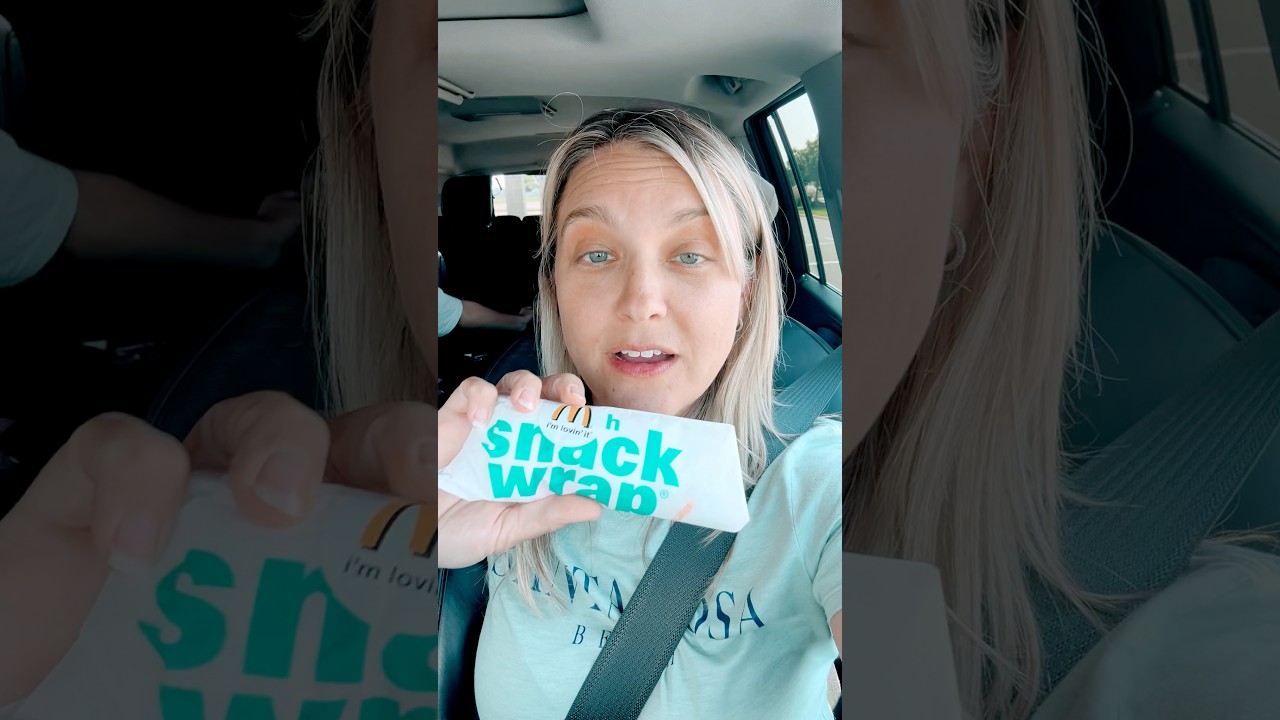 McDonald’s Frozen Lemonade & Snack Wraps 