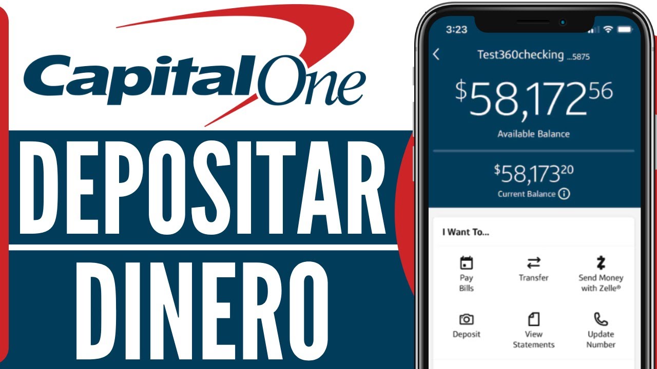 C&oacute;mo DEPOSITAR DINERO en Capital One (R&aacute;pido y F&aacute;cil 2026)