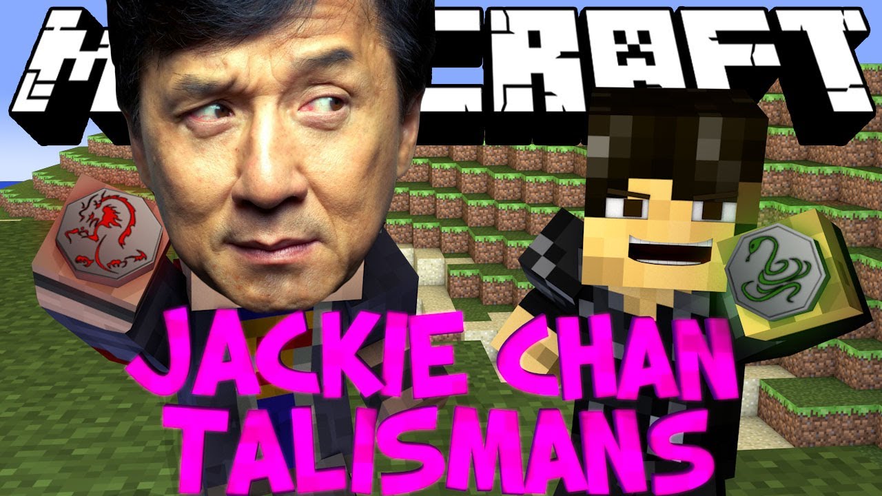 Minecraft Mod Showcase : JACKIE CHAN Magical Talismans Mod