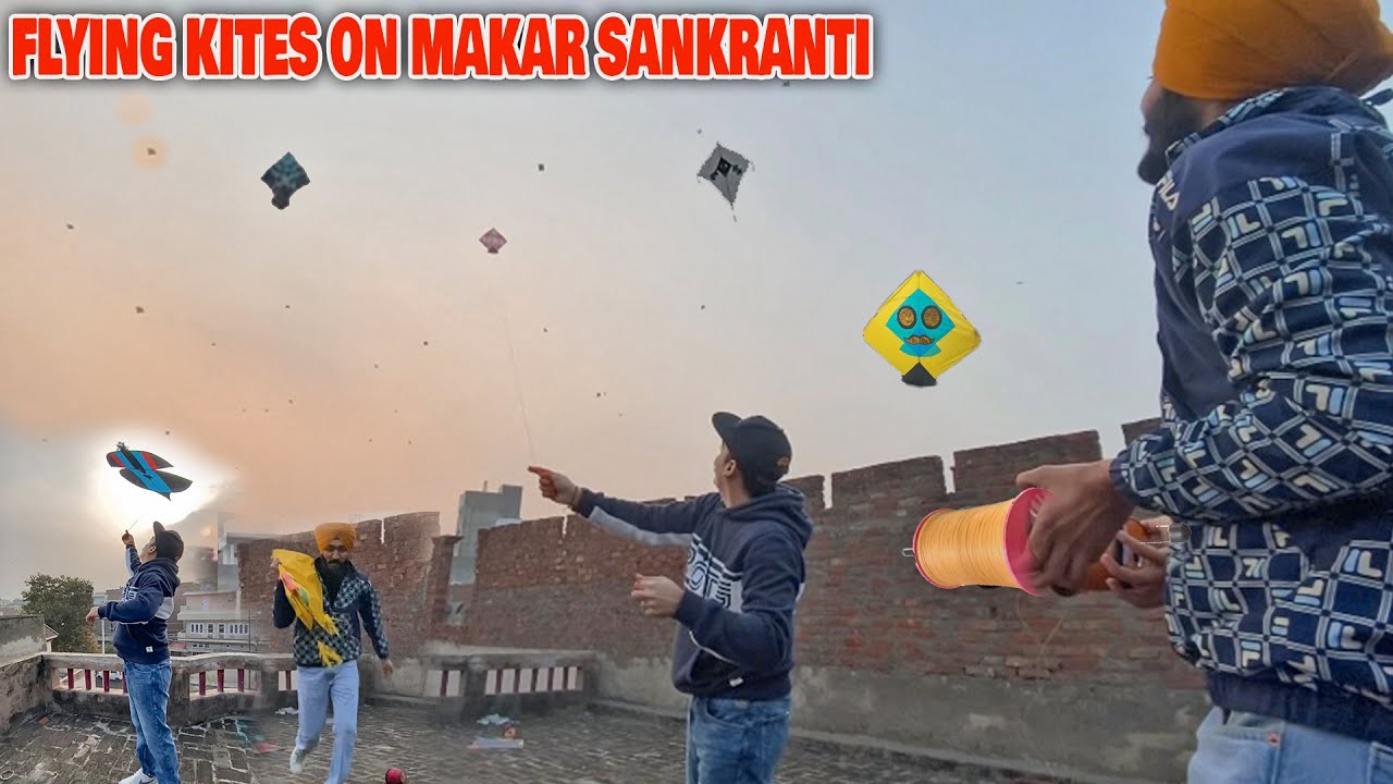 Flying Kites on Makar Sankranti 2022 | Bhagwan Ne Diya Sirf 20 Min Ji Lo Ek Ek Pal 😇