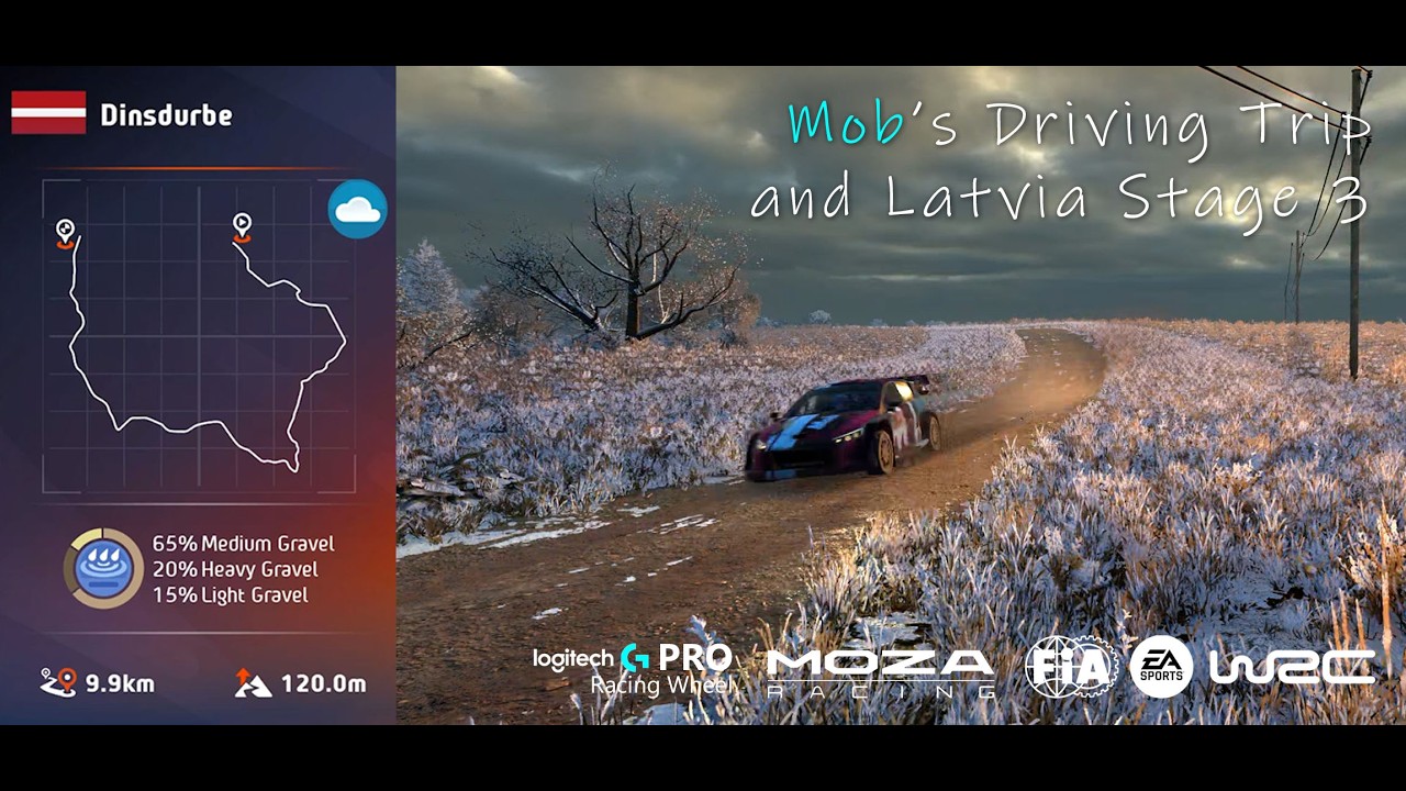 FIA WRC TET Rally Latvia Stage3