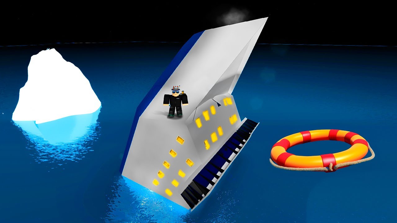 ROBLOX SINKING SHIPS - Surviving Sinking Ships Challenge in Roblox